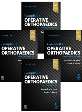 预订Campbell's Operative Orthopaedics, 4-Volume Set[9780323672177]