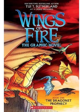 【现货】 英文原版 Wings of Fire Graphic Novel #1: The Dragonet Prophecy