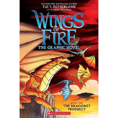 【现货】 英文原版 Wings of Fire Graphic Novel #1: The Dragonet Prophecy
