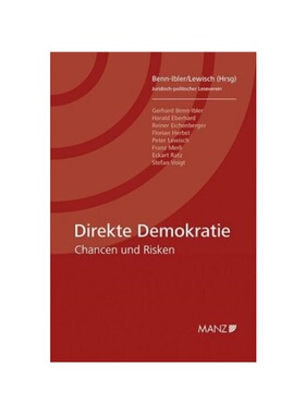 预订不退不换德语Direkte Demokratie:Chancen und Risken
