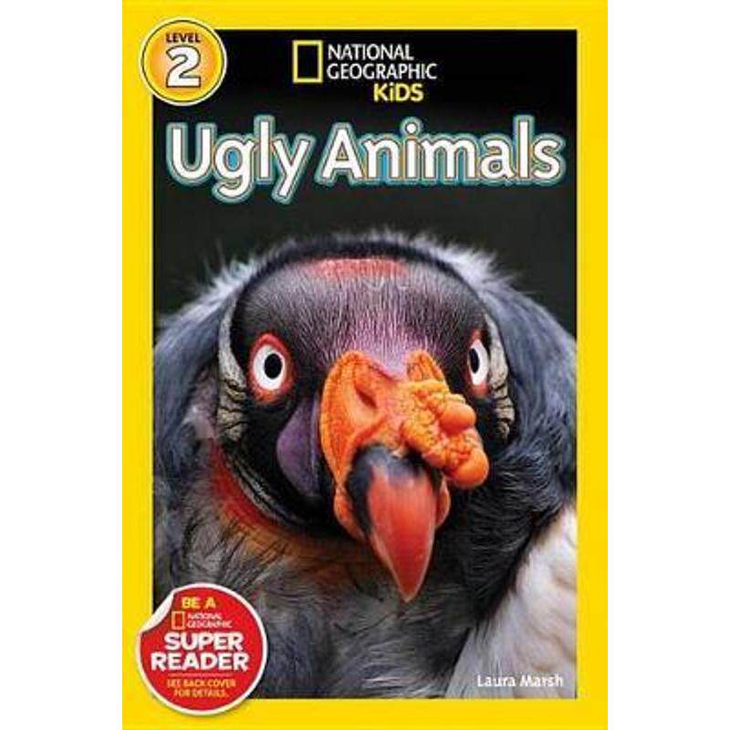 readers: ugly animals (level 2) 英文原版儿童阅读 丑陋的动物