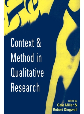 按需印刷不退不换Context and Method in Qualitative Research[9780803976320]