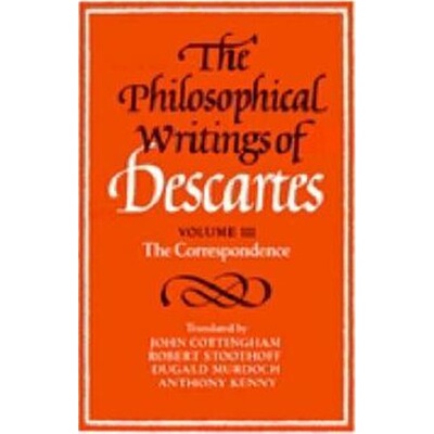 按需印刷不退不换The Philosophical Writings of Descartes: Volume 3, The Correspondence[9780521423502]