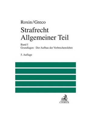 预订【德语】Strafrecht Allgemeiner Teil  Bd. 1: Grundlagen. Der Aufbau der Verbrechenslehre. Bd.1:Grundlagen. Der Aufbau