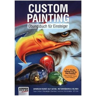 预订【德语】Custom Painting Übungsbuch für Einsteiger:Airbrush-Kunst auf Autos, Motorrädern