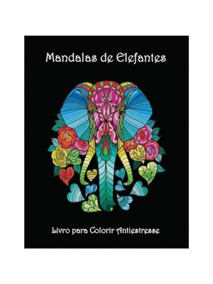 按需印刷POR Mandalas de Elefantes - Livro para Colorir Antiestresse[9781006871641]