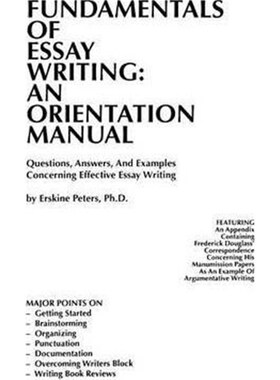 【按需印刷】 【按需印刷】 Fundamentals of Essay Writing:An O