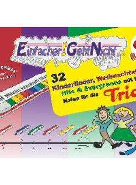 预订【德语】 Einfacher!-Geht-Nicht: 32 Kinderlieder, Weihnachtslieder, Hits & Evergree