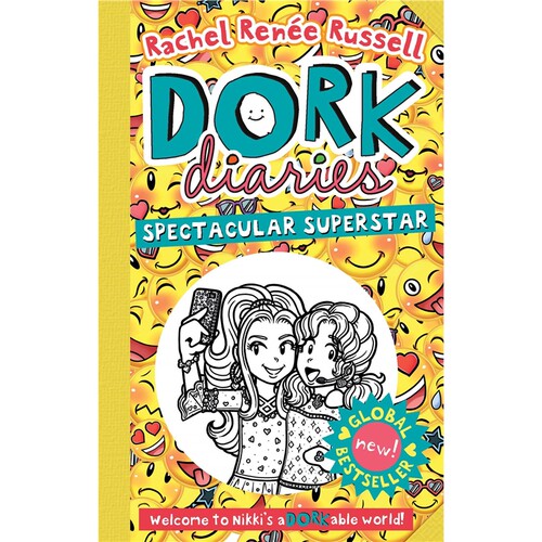 朵拉日记 女版小屁孩 Dork Diaries 14: Tales from a Not-So-Best Friend Forever (14)　英文原版书 上海外文书店 原版进口