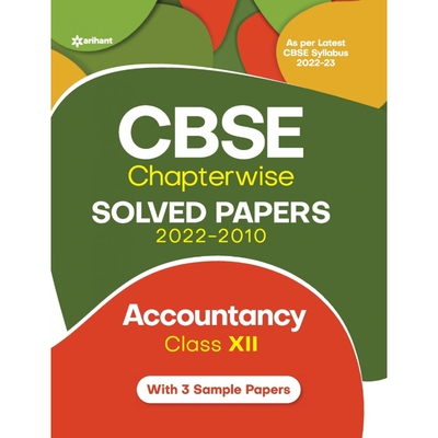 按需印刷CBSE Chapterwise Solved Papers 2022-2010 ACCOUNTANCY Class 12th[9789326198615]