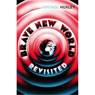 现货【外文书店】Brave New World Revisited 美丽新世界 英文原版Aldous Huxley赫胥黎作品小说 二十世纪反乌托邦文学之一Vintage