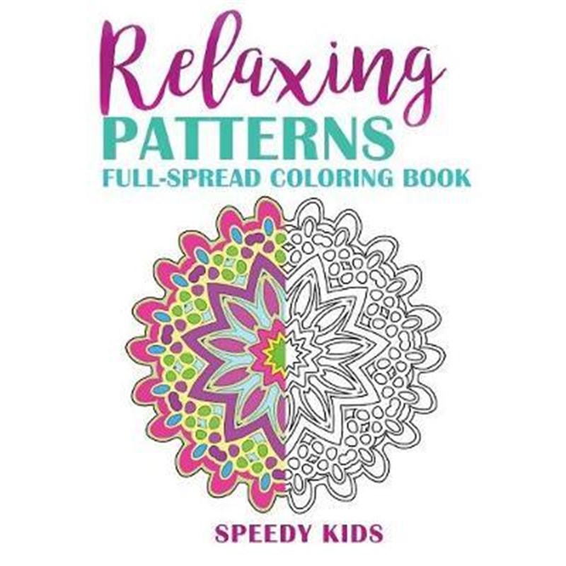 按需印刷Relaxing Patterns:Full-Spread Coloring Book[9781541933767]