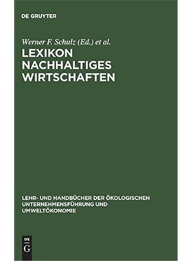 预订【德语】 Lexikon Nachhaltiges Wirtschaften: