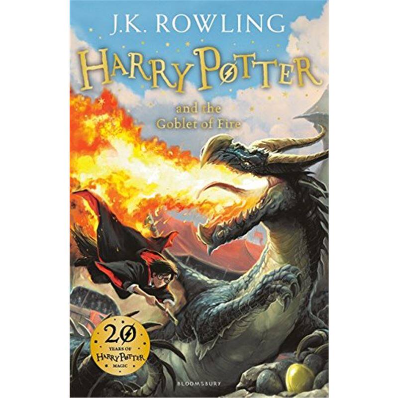 精装现货 哈利波特与火焰杯harry potter and the goblet of fire