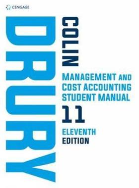 预订Management and Cost Accounting Student Manual