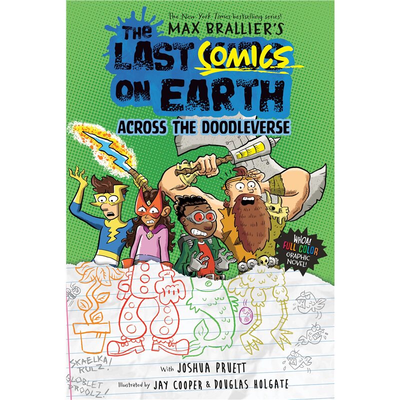 现货 地球最后的漫画:穿越涂鸦宇宙 The Last Comics on Earth: Across the Doodleverse 英文原版 上海外文 9780593526835