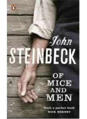 现货 Of Mice and Men  人鼠之间 约翰·斯坦贝克 企鹅红色经典 英文原版 平装 英文原版 Steinb