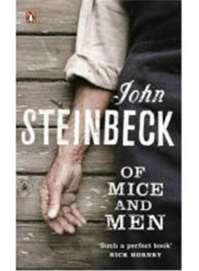 现货 Of Mice and Men  人鼠之间 约翰·斯坦贝克 企鹅红色经典 英文原版 平装 英文原版 Steinb