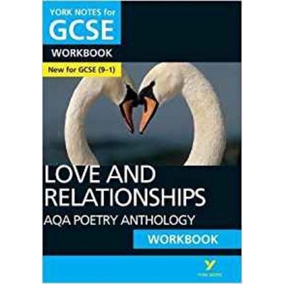 AQA Poetry Anthology - Love and Relationships: York Notes for GCSE (9-1) Workbook 英文原版 约克笔记