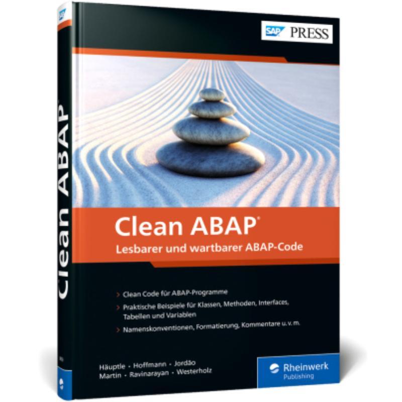 预订【德语】 Clean ABAP:Das offizielle Begleitbuch zum Git-Repository - Clean-Code-Pri