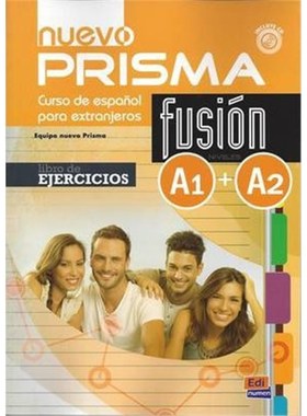 现货 Nuevo Prisma Fusion A1+A2: Libro de Ejercicios 西班牙语