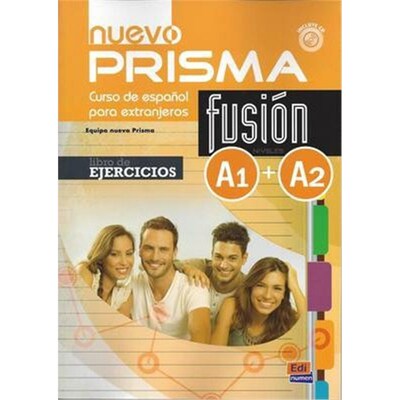 现货 Nuevo Prisma Fusion A1+A2: Libro de Ejercicios 西班牙语