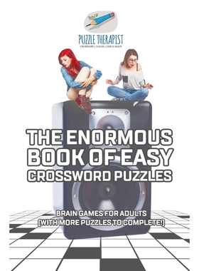 预订不退不换The Enormous Book of Easy Crossword Puzzles | Brain Games for Adults (with more puzzles to complete!