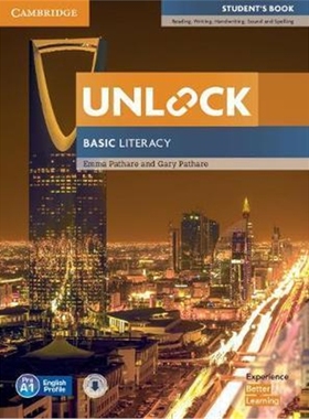 现货 剑桥初中英语教材 英文原版Unlock Basic Literacy Student's Book with Downloadable Audio