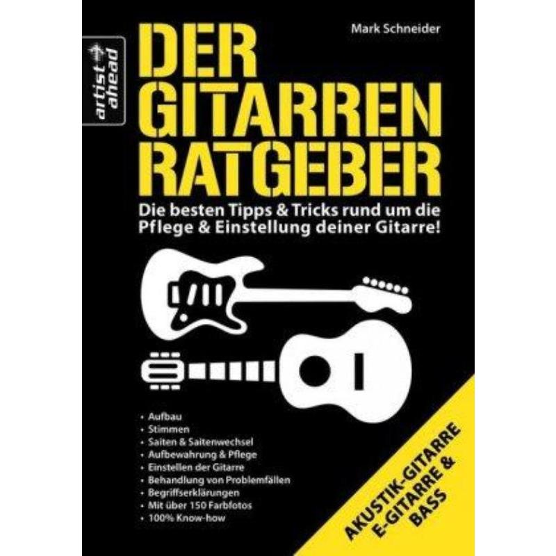 预订【德语】 Der Gitarren Ratgeber:Die besten Tipps & Tricks rund um die Pflege & Eins