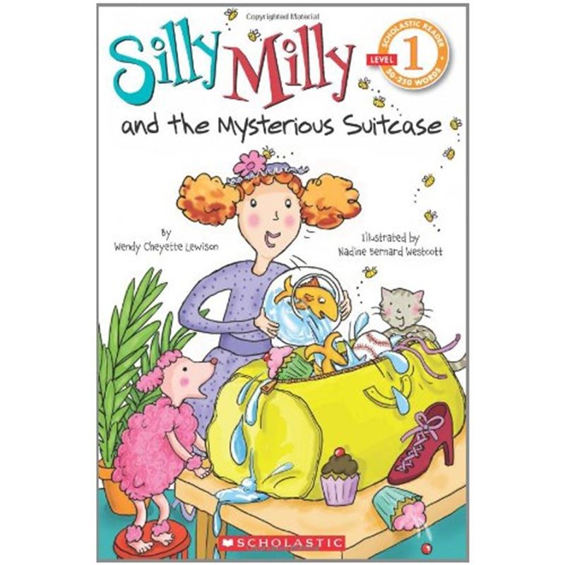 英文原版 学乐英语分级阅读 Silly Milly and the Mysterious Suitcase (Scholastic Reader Level 1 【上海外文书店】 书籍/杂志/报纸 原版其它 原图主图