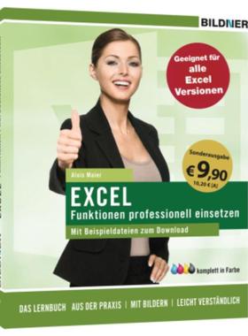 预订【德语】 Excel - Funktionen professionell einsetzen:Lernbuch - Aus der Praxis - Mit Bildern