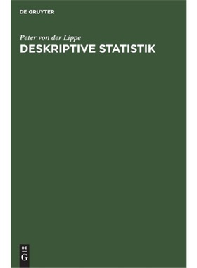 预订【德语】 Deskriptive Statistik: