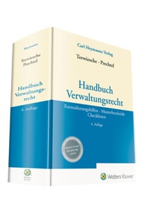 预订不退不换德语Handbuch Verwaltungsrecht:Formulierungshilfen Musterbescheide Checklisten