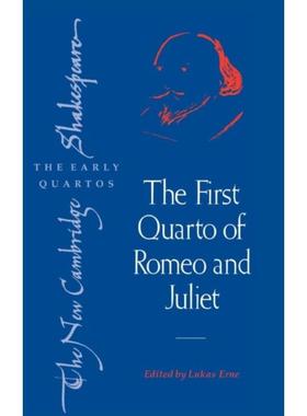 按需印刷The First Quarto of Romeo and Juliet[9780521821216]