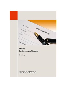 Patientenverfügung Meine 德语 预订