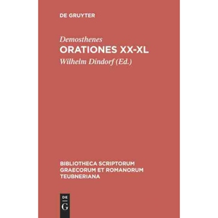 按需印刷DEG Orationes XX XL[9783110983227]
