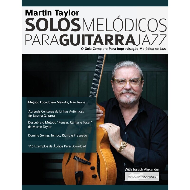 按需印刷不退不换POR Martin Taylor Solos Melo?dicos para Guitarra Jazz[9781789331721]