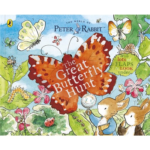 现货 彼得兔：蝴蝶大搜索 Peter Rabbit: The Great Butterfly Hunt : A 英文原版 上海外文 9780241768075