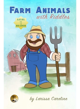 按需印刷不退不换Farm Animals with Riddles[9780359382712]
