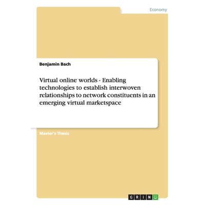 预订Virtual online worlds - Enabling technologies to establish interwoven relationships to network const