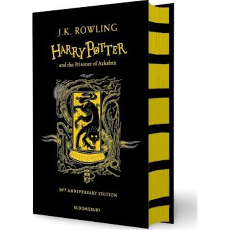 精装 Harry Potter and the Prisoner of Azkaban Hufflepuff Edition英文原版 赫奇帕奇学院版 哈利波特与阿兹卡班的囚徒外文书店