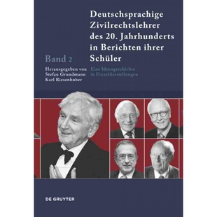 按需印刷DEG Deutschsprachige Zivilrechtslehrer des 20. Jahrhunderts in Berichten ihrer Schüler Band 2[9783899494570]