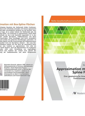 预订【德语】Approximation mit Box-Spline Flachen[9783330515512]