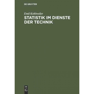 按需印刷不退不换DEG Statistik im Dienste der Technik[9783486763959]