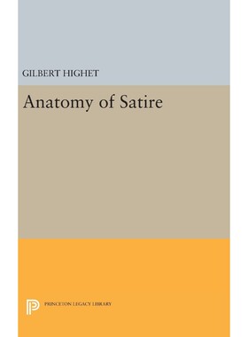 按需印刷不退不换Anatomy of Satire[9780691646312]