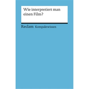 Wie interpretiert 9783150152270 德语 Film? Literaturwissen einen 预订 man