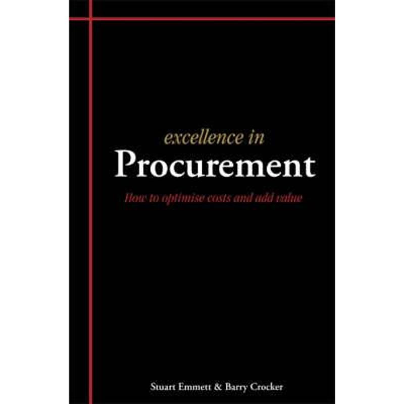 预订Excellence in Procurement:Hhow to Optimise Costs and Add Value-封面