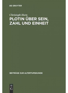 按需印刷DEG Plotin über Sein, Zahl und Einheit[9783598776113]