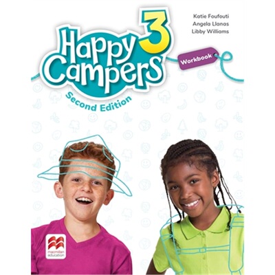 现货 快乐露营者 第二版 第3级 练习册Happy Campers 2E L3 Workbook[9781380080189]上海外文