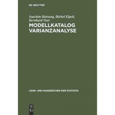 按需印刷DEG Modellkatalog Varianzanalyse[9783486236774]